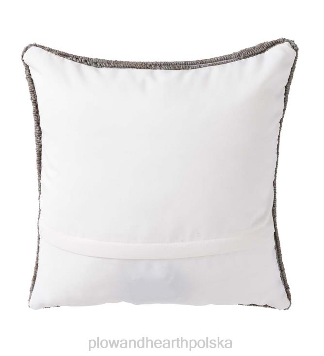 Plow & Hearth Poduszka halloweenowa z czaszką do użytku wewnątrz/na zewnątrz 02XR61236 artykuły gospodarstwa domowego