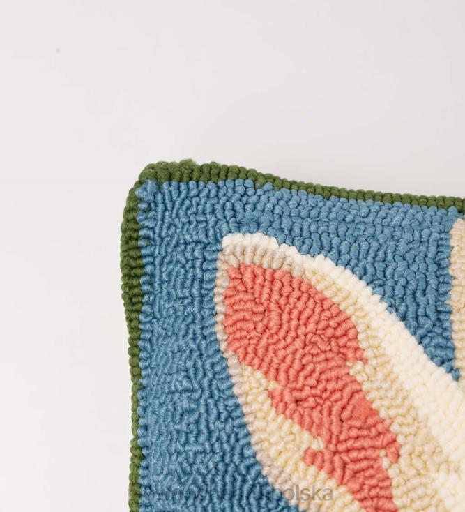 Plow & Hearth Poduszka z haczykiem w kształcie króliczka do użytku wewnątrz/na zewnątrz 02XR61260 artykuły gospodarstwa domowego