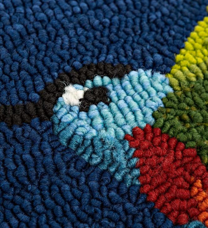 Plow & Hearth Trąbka do użytku wewnątrz/na zewnątrz z polipropylenową poduszką z haczykiem w kształcie kolibra 02XR61242 artykuły gospodarstwa domowego