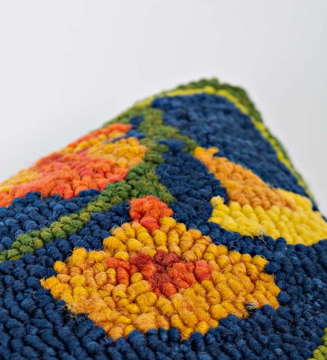 Plow & Hearth Trąbka do użytku wewnątrz/na zewnątrz z polipropylenową poduszką z haczykiem w kształcie kolibra 02XR61242 artykuły gospodarstwa domowego