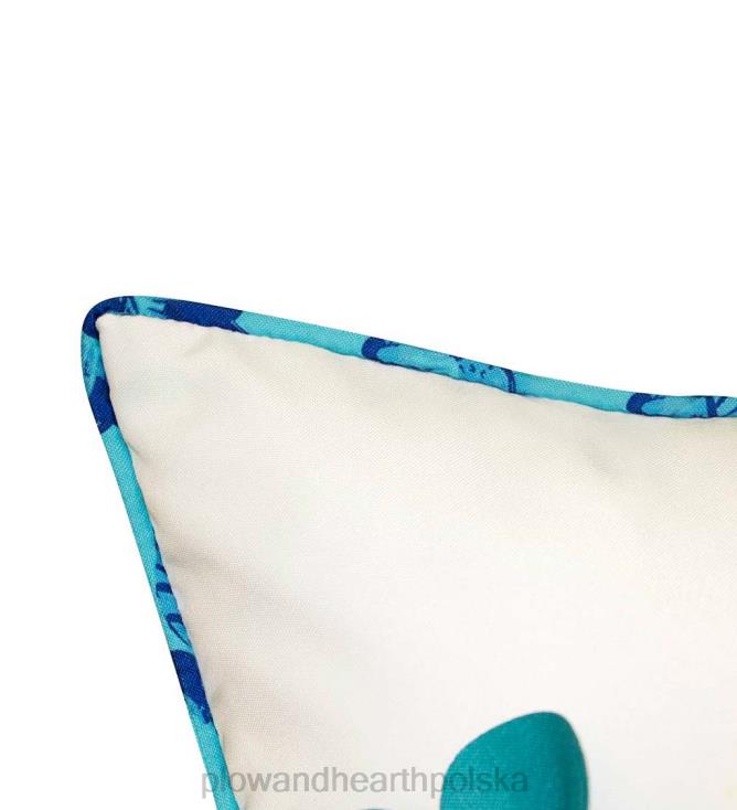 Plow & Hearth haftowane doniczki do wnętrz/na zewnątrz poduszka lędźwiowa 02XR61228 artykuły gospodarstwa domowego