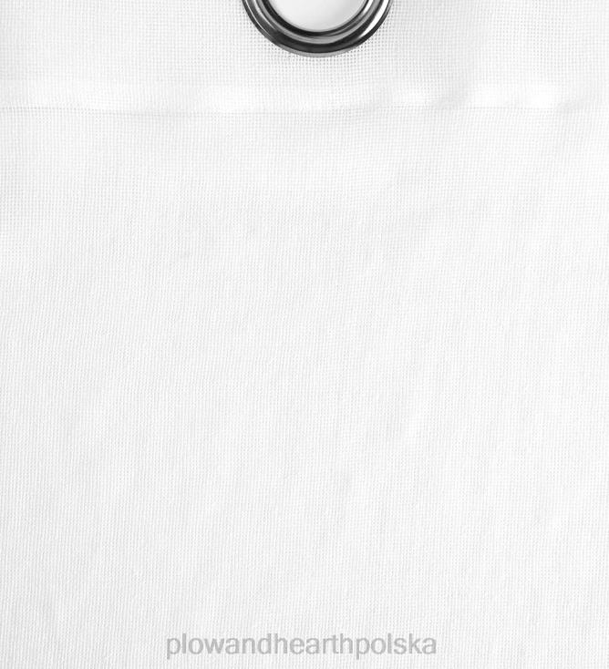 Plow & Hearth Shenandoah zewnętrzna górna zasłona zewnętrzna z przelotką przeciwsłoneczną 02XR61468 artykuły gospodarstwa domowego