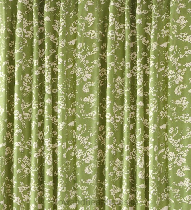 Plow & Hearth Izolowany panel zasłonowy z kwiatowym adamaszkiem i kieszenią na pręt, 42