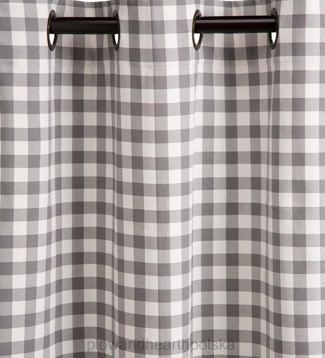 Plow & Hearth Para zasłon z podwójną szerokością, z przelotką termiczną, 84