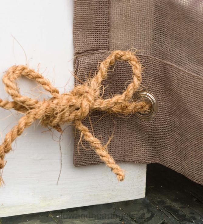 Plow & Hearth Zasłona zewnętrzna z zakładką przeciwsłoneczną, 54