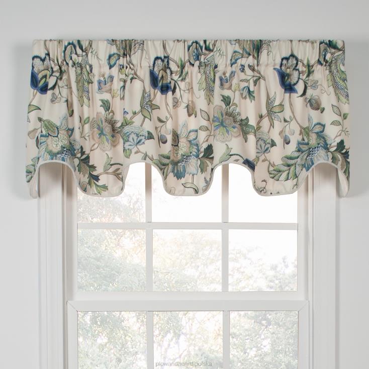 Plow & Hearth Falbany Brissac Jacobean z kwiatowym nadrukiem 02XR62619 artykuły gospodarstwa domowego