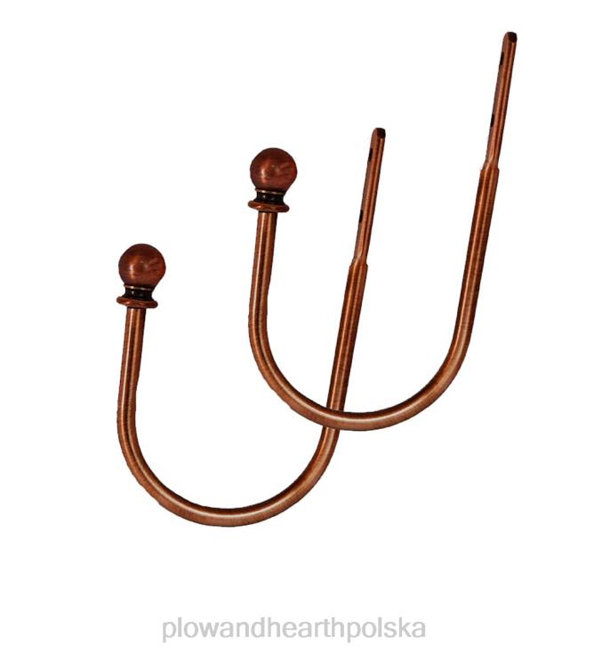 Plow & Hearth chwyty, para - brąz 02XR62641 artykuły gospodarstwa domowego