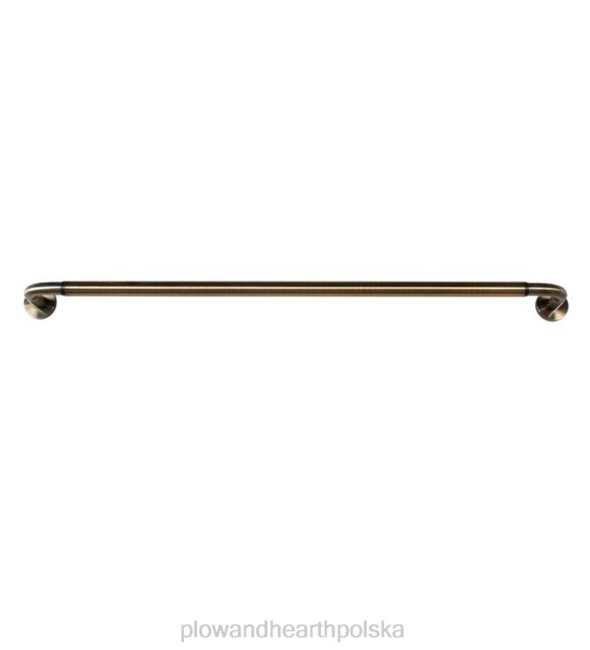 Plow & Hearth stalowy karnisz zapewniający prywatność 02XR62630 artykuły gospodarstwa domowego