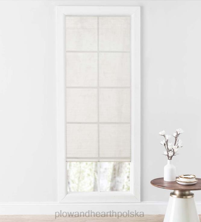 Plow & Hearth Capri rzymska bambusowa roleta okienna 02XR62589 artykuły gospodarstwa domowego