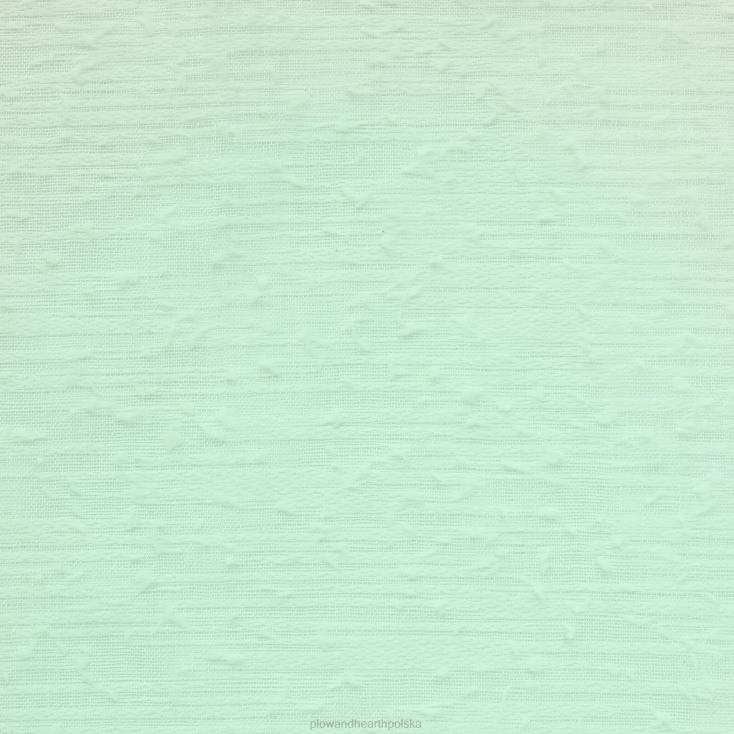 Plow & Hearth Górny panel zasłonowy z przezroczystą przelotką szmerglową - jasnoszary - 52 