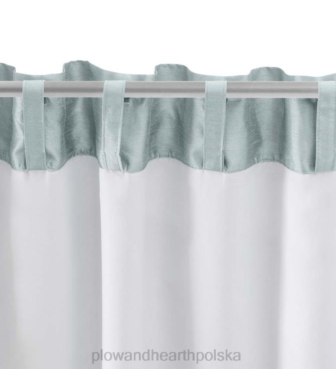 Plow & Hearth Zasłony Luna ze sztucznego jedwabiu 02XR62598 artykuły gospodarstwa domowego
