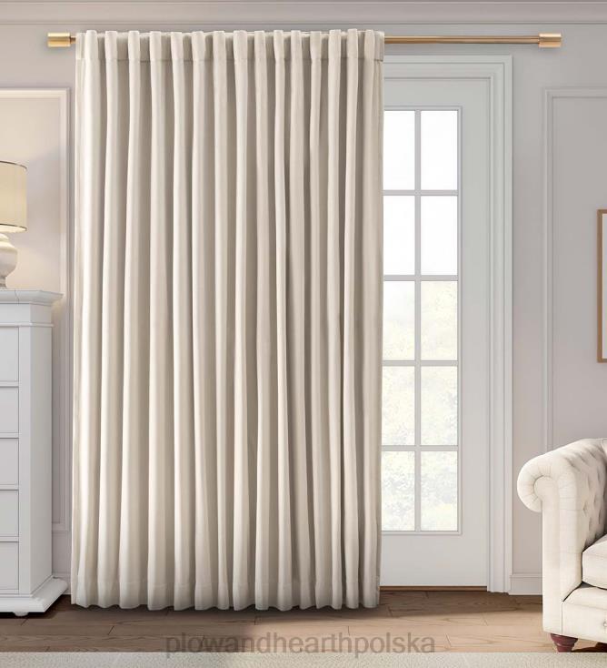 Plow & Hearth aksamitne zasłony 02XR62605 artykuły gospodarstwa domowego