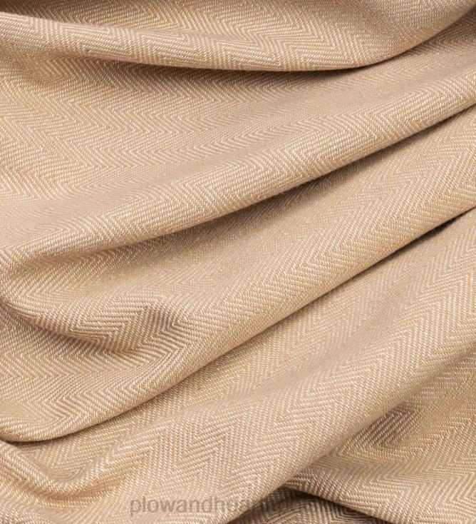 Plow & Hearth bawełniany panel zasłonowy w jodełkę 02XR62577 artykuły gospodarstwa domowego