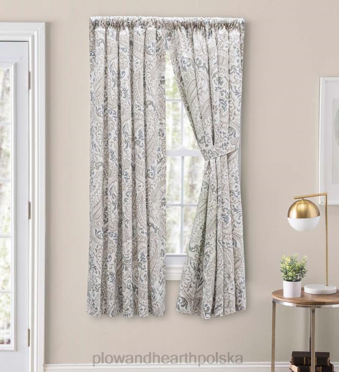 Plow & Hearth zasłony Shannon 02XR62567 artykuły gospodarstwa domowego