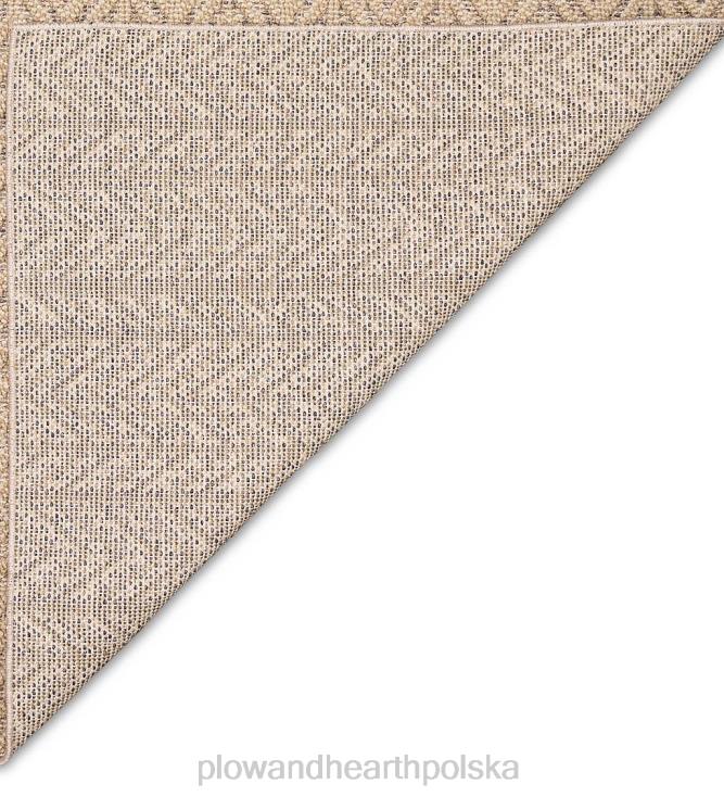 Plow & Hearth Dywan w jodełkę Kitty Hawk do użytku wewnątrz i na zewnątrz 02XR61800 dywaniki i maty