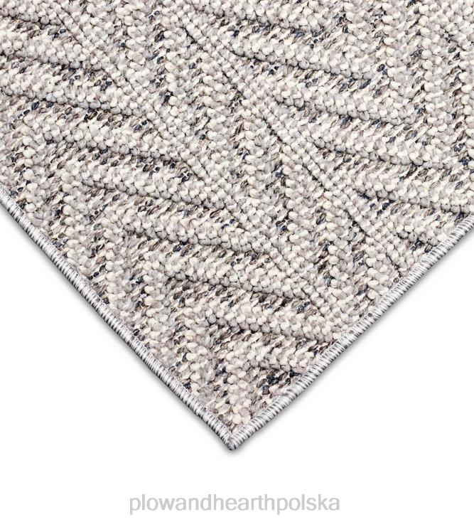 Plow & Hearth Dywan w jodełkę Kitty Hawk do użytku wewnątrz i na zewnątrz 02XR61800 dywaniki i maty