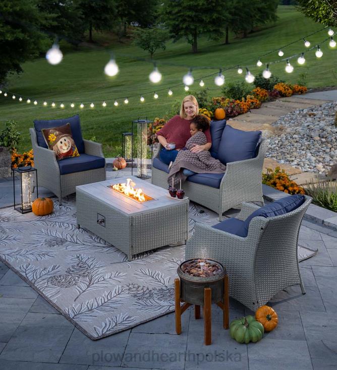 Plow & Hearth Dywan z gaju sosnowego do użytku wewnątrz i na zewnątrz 02XR61817 dywaniki i maty