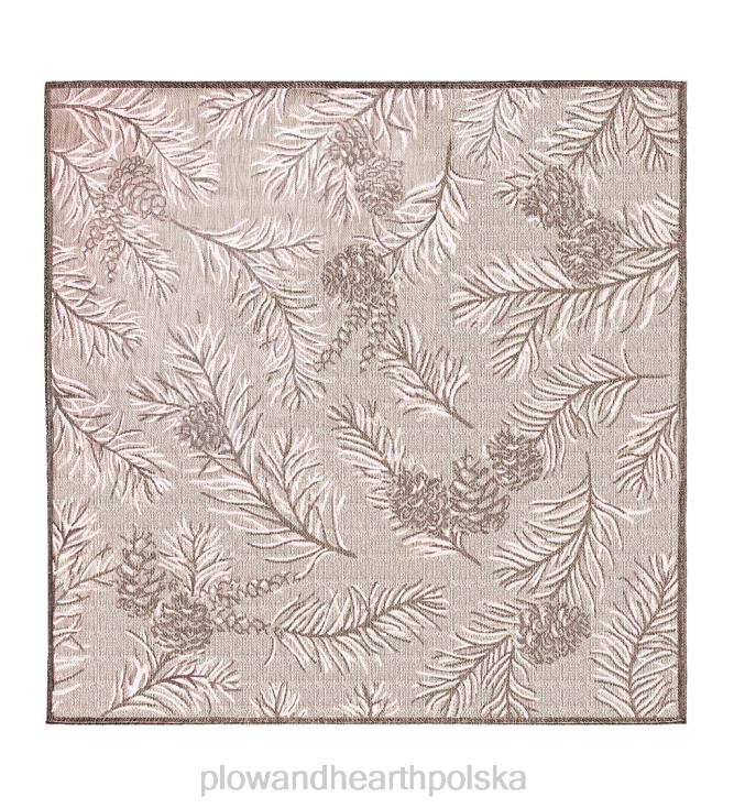 Plow & Hearth Dywan z gaju sosnowego do użytku wewnątrz i na zewnątrz 02XR61817 dywaniki i maty