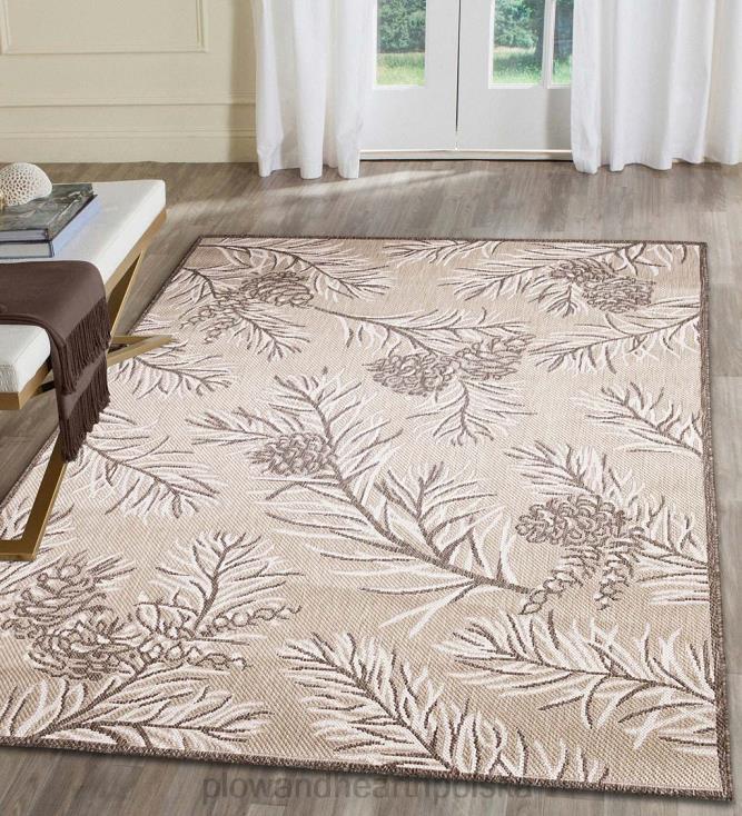 Plow & Hearth Dywan z gaju sosnowego do użytku wewnątrz i na zewnątrz 02XR61817 dywaniki i maty