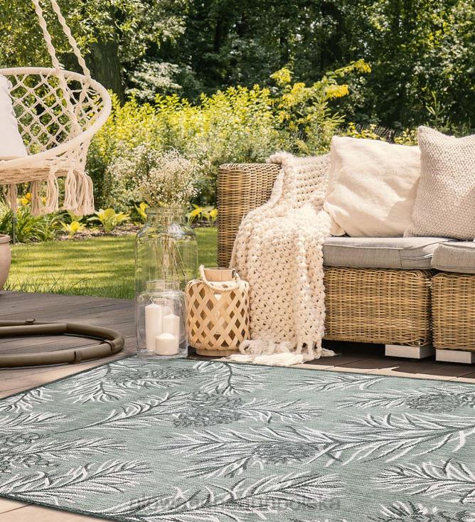 Plow & Hearth Dywan z gaju sosnowego do użytku wewnątrz i na zewnątrz 02XR61817 dywaniki i maty