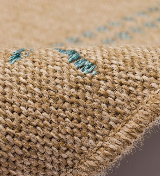 Plow & Hearth Dywan z nadrukiem bloków Toulouse do użytku wewnątrz i na zewnątrz 02XR61798 dywaniki i maty