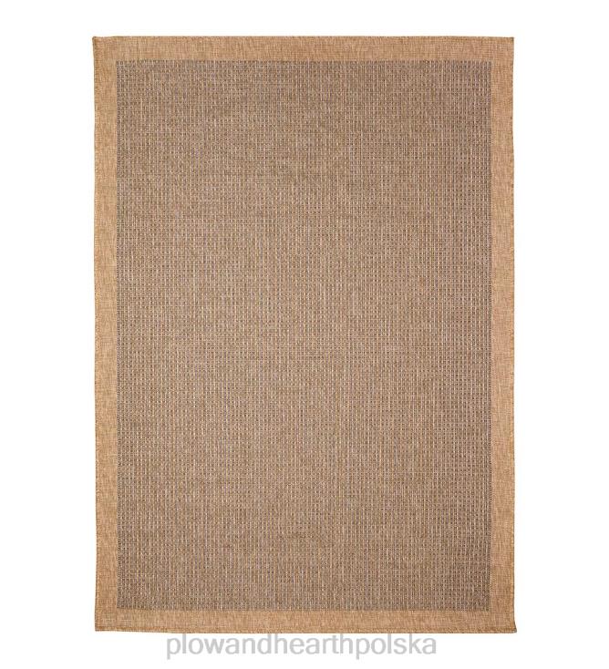 Plow & Hearth Dywan z nadrukiem w kształcie granicy Tuluzy do użytku wewnątrz i na zewnątrz 02XR61799 dywaniki i maty