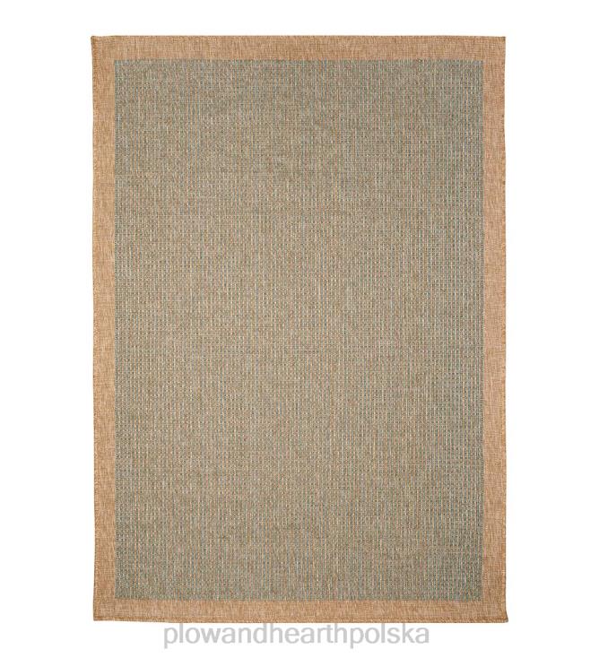 Plow & Hearth Dywan z nadrukiem w kształcie granicy Tuluzy do użytku wewnątrz i na zewnątrz 02XR61799 dywaniki i maty