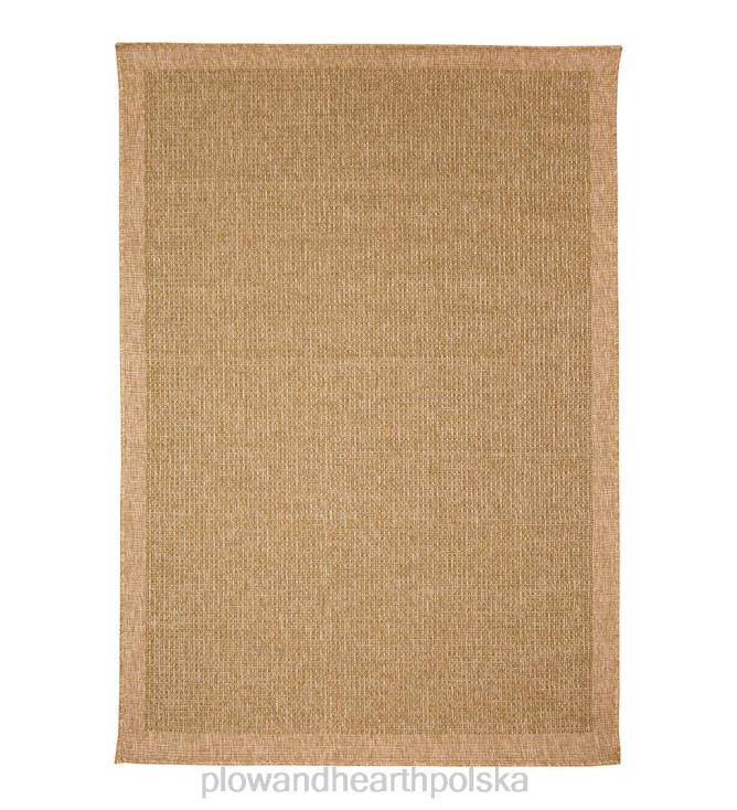 Plow & Hearth Dywan z nadrukiem w kształcie granicy Tuluzy do użytku wewnątrz i na zewnątrz 02XR61799 dywaniki i maty