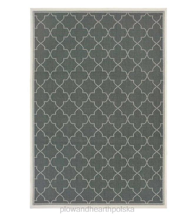 Plow & Hearth Dywan z polipropylenu marston quatrefoil 02XR61892 dywaniki i maty