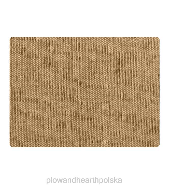 Plow & Hearth Mata na krzesło na biurko Burbury Weave - szara 02XR61782 dywaniki i maty