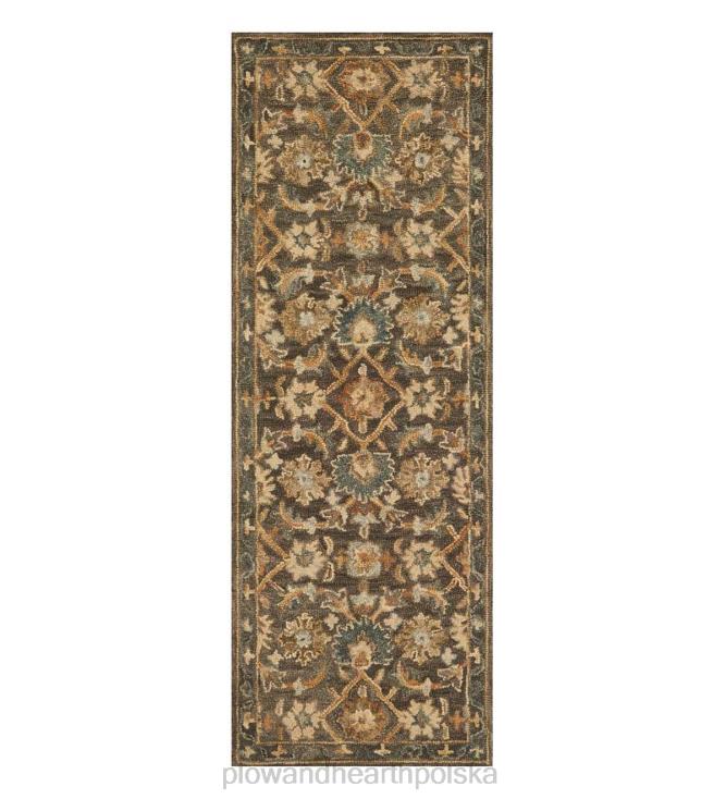 Plow & Hearth Wełniany dywanik Kensington z kratką 02XR61860 dywaniki i maty