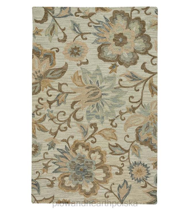 Plow & Hearth Wełniany dywanik parkside w kwiaty 02XR61840 dywaniki i maty