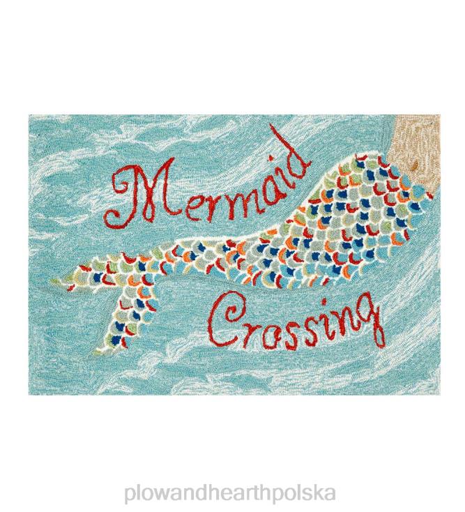 Plow & Hearth Dywan akcentujący syrenę, 24" szer. x 36" dł 02XR61906 dywaniki i maty