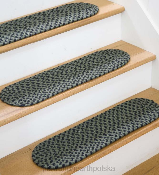 Plow & Hearth amerykański stopień schodów z plecionej wełny Virginia, 8