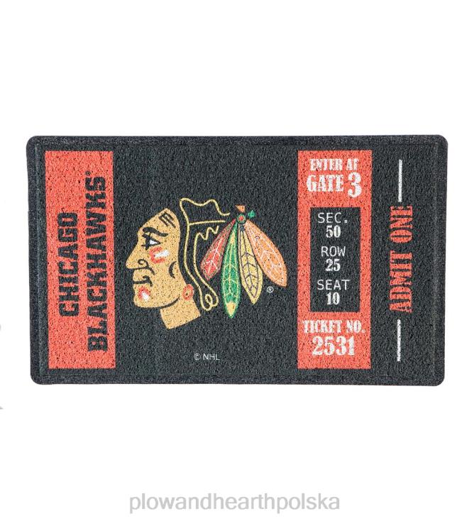 Plow & Hearth Mata na murawę drużynową - blackhawks 02XR61567 dywaniki i maty
