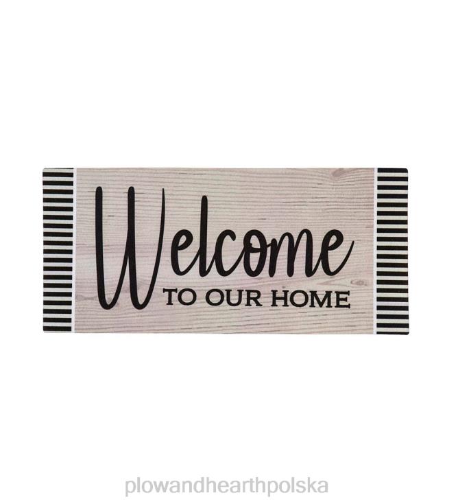 Plow & Hearth Mata przełącznikowa sasafras powitalna ze słojami drewna 02XR61953 dywaniki i maty