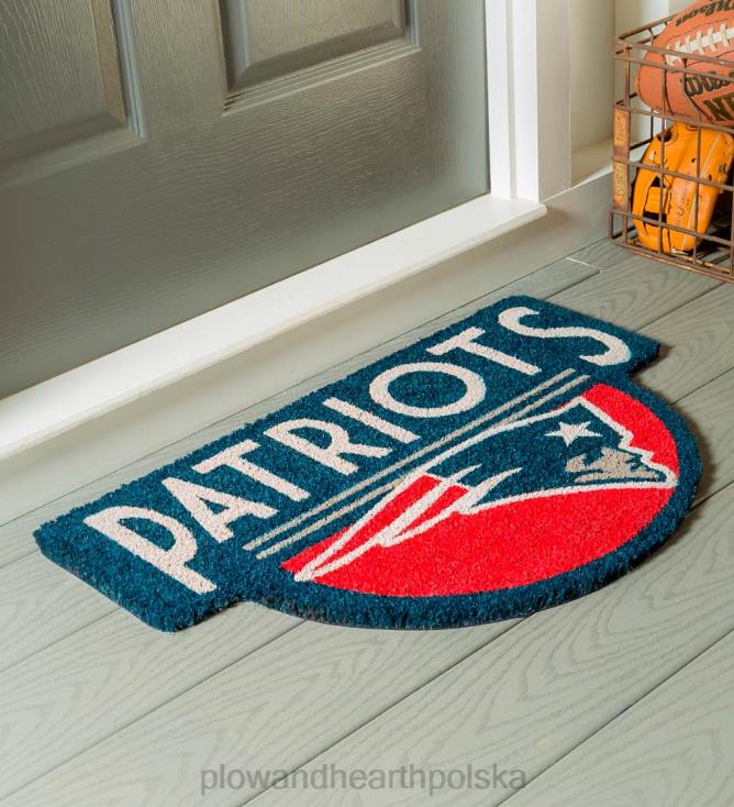 Plow & Hearth Wycieraczka z włókna kokosowego w kształcie nfl - korsarze 02XR61589 dywaniki i maty