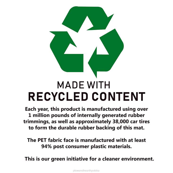 Plow & Hearth Wycieraczka ze splotu kosza na wodę, 20