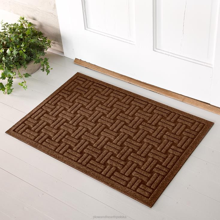 Plow & Hearth Wycieraczka ze splotu kosza na wodę, 20