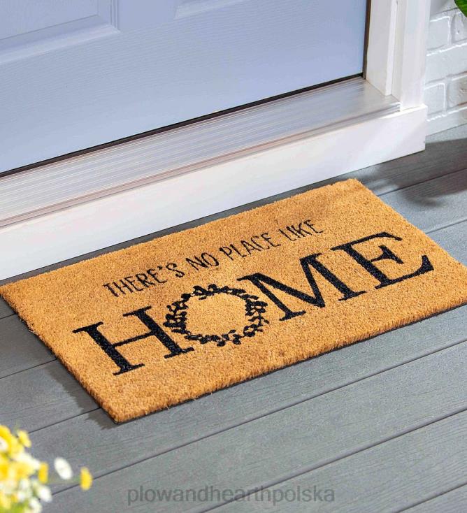Plow & Hearth nie ma jak domowa dekoracyjna mata kokosowa 02XR61951 dywaniki i maty