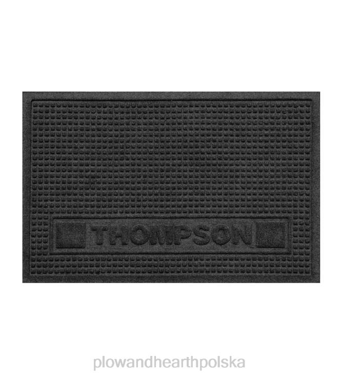 Plow & Hearth spersonalizowana wycieraczka dla zwierząt w kształcie kwadratów świstaka wodnego 02XR61299 dywaniki i maty
