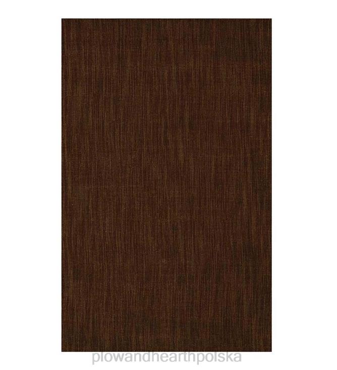 Plow & Hearth Dywan Dalton z domieszką wełny, 3'6" x 5'6" - czekolada 02XR62804 Akcesoria