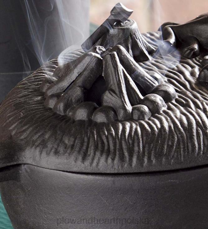 Plow & Hearth żeliwny piec na drewno dla psa parowiec - czarny 02XR62836 Akcesoria