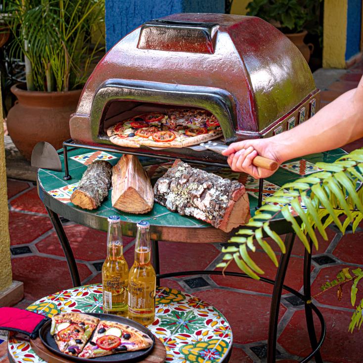 Plow & Hearth Piec do pizzy Talavera Etna 02XR62942 Akcesoria