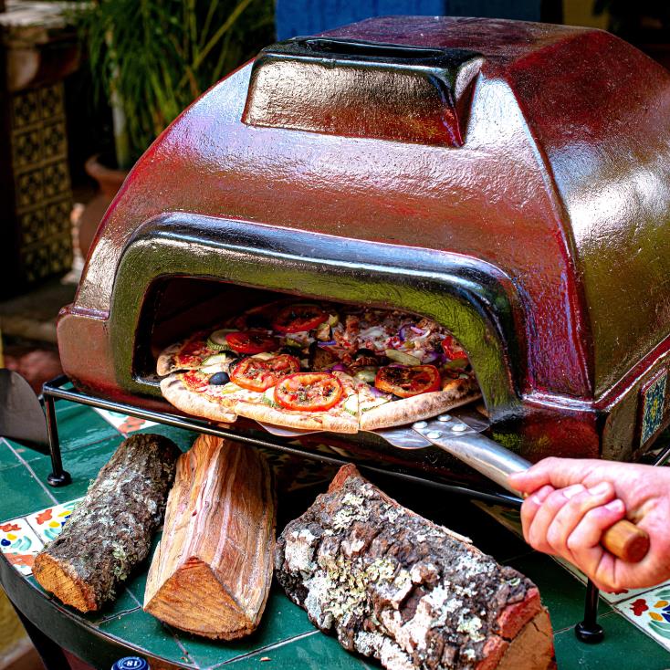 Plow & Hearth Piec do pizzy Talavera Etna 02XR62942 Akcesoria