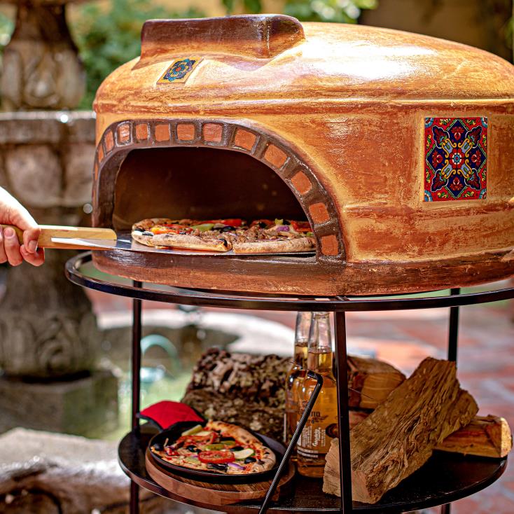 Plow & Hearth Piec do pizzy Talavera Genua 02XR62947 Akcesoria