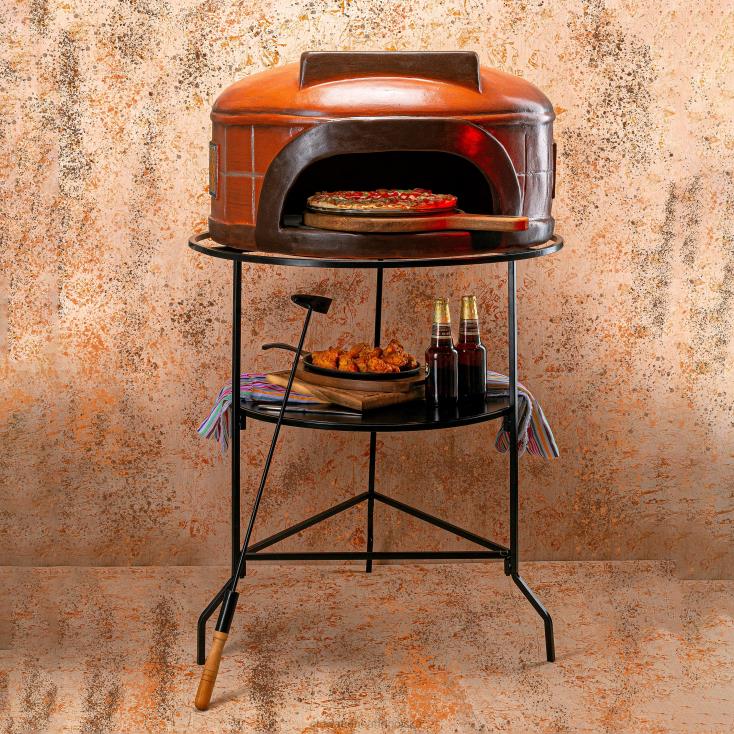 Plow & Hearth Piec do pizzy Talavera Ravello 02XR62941 Akcesoria