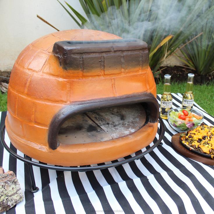 Plow & Hearth Piec do pizzy Talavera Sienna 02XR62950 Akcesoria