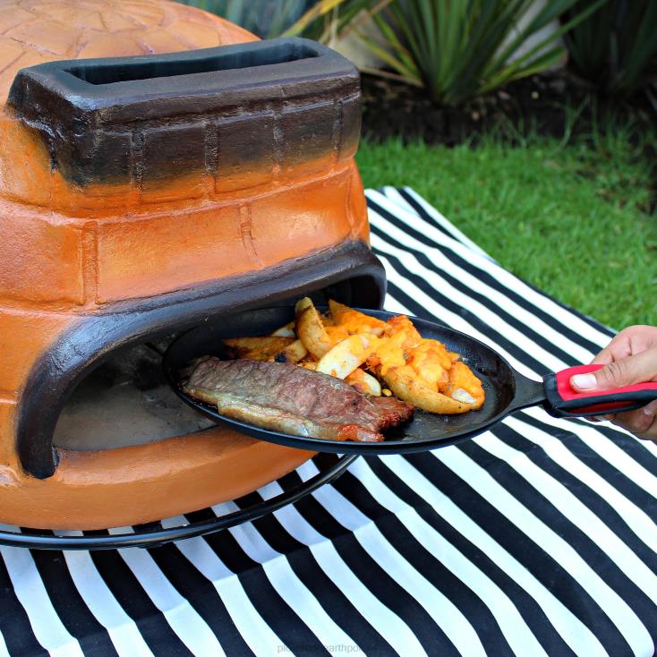 Plow & Hearth Piec do pizzy Talavera Sienna 02XR62950 Akcesoria