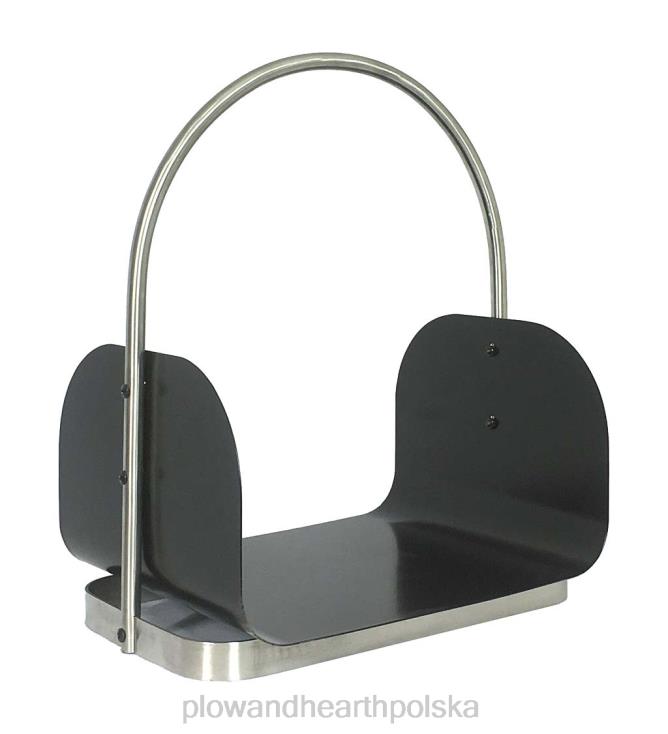 Plow & Hearth elegancki i nowoczesny stojak na drewno opałowe 02XR62973 Akcesoria